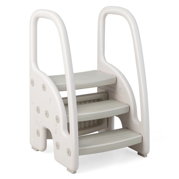 Grow-with-me Montessori Step Stool | Learning Tower | Grey | 12m+ – www ...