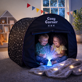 Autism-Friendly Galactic Sensory Cosy Pop-Up Tent with GlowBurst Wonder Light & Carry Bag