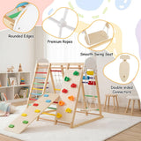 Eight-in-one children’s indoor activity centre with swing