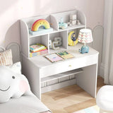 Little Helper kids hutch desk in playroom setting