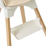 Easy clean Nordic high chair with clip-on tray