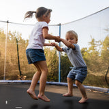8FT Children Trampolines Outdoor Garden Trampoline with Safety