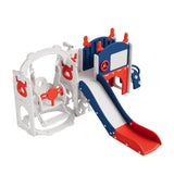 Multifunctional indoor climbing and sliding for indoor and outdoor play