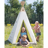 Tipi Montessori reciclable fuerte y resistente para niños | Casa de juegos al aire libre resistente a los rayos UV | 1,82 m de altura