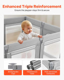 extra large baby playpen with foldable modular frame