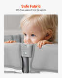 large mesh playpen for babies learning to stand and crawl
