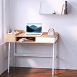 Scandi-Design Homework Computer Desk | Storage | Natural & White | 6 Years plus