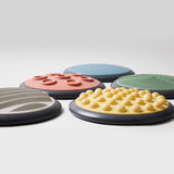 Autism-Friendly Sensory 10PC Montessori Gonge Tactile Discs | Nordic Range in Pastels | 2-99 years