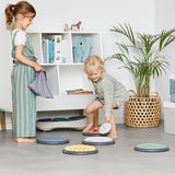 Autism-Friendly Sensory 10PC Montessori Gonge Tactile Discs | Nordic Range | Pastels | 2-99 years