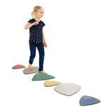 Autistic-Friendly Sensory Large 6 Piece Montessori Gonge River Stones | Nordic Range