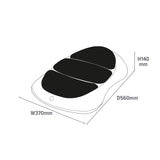 Dimensiones de Gonge Floor Surfer® Al 14 x An 37 x Pr 56 cm