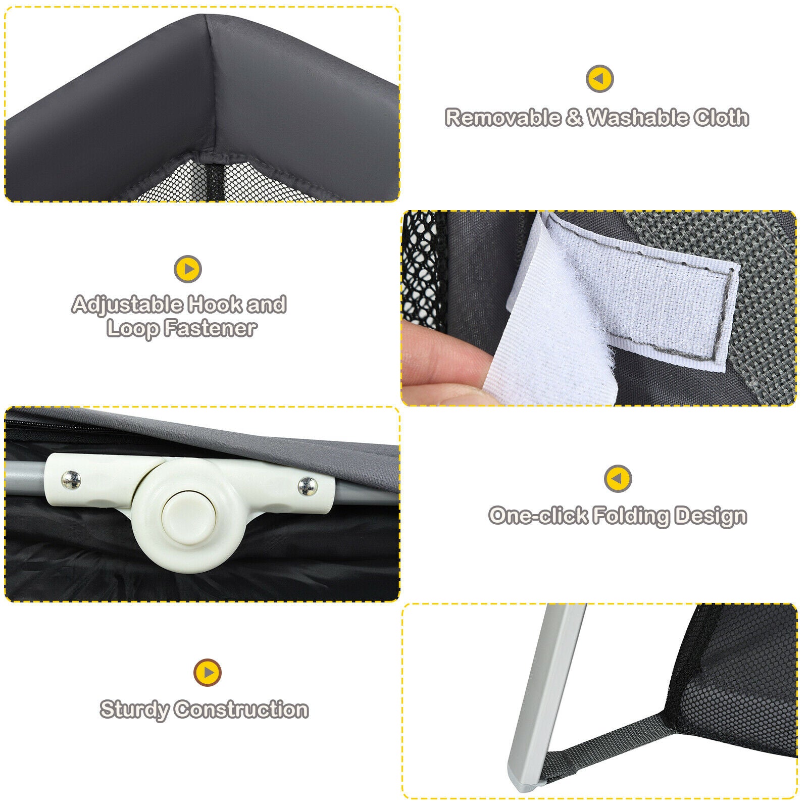 Adjustable travel cot deals