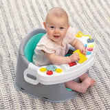 3-in-1 Music & Lights Activity Seat | Booster Seat Dining Chair | Portable High Chair| Booster Cushion | Removable Tray