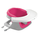 4-σε-1 Pink & White Activity Super Seat & αφαιρούμενος δίσκος| Booster Seat | Κάθισμα τροφοδοσίας | Κάθισμα υποστήριξης
