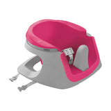 4-i-1 Pink & White Activity Super Seat | Booster Seat |Støttesæde & trepunktssele & stropper