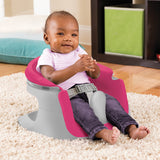 розово-белое суперсиденье 4-в-1 для активного отдыха | Детское сиденье | Сиденье для кормления | Поддержка сиденья