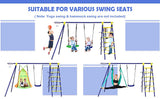 With a 225kg weight bearing capacity, you can add to the frame such as a yoga swing or hammock swing