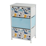 Dinosaur 3 Drawer Toy Storage unit