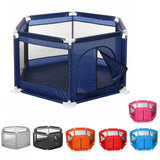 Heavy Duty Hexaganol Baby Playpen & Ballpit from Little Helper for babies 6 - 36m