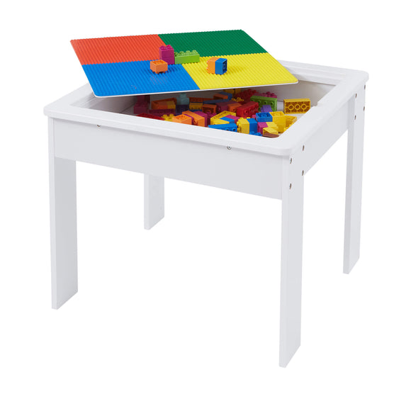 Multi functional 3-in-1 activity table with reversable table tops