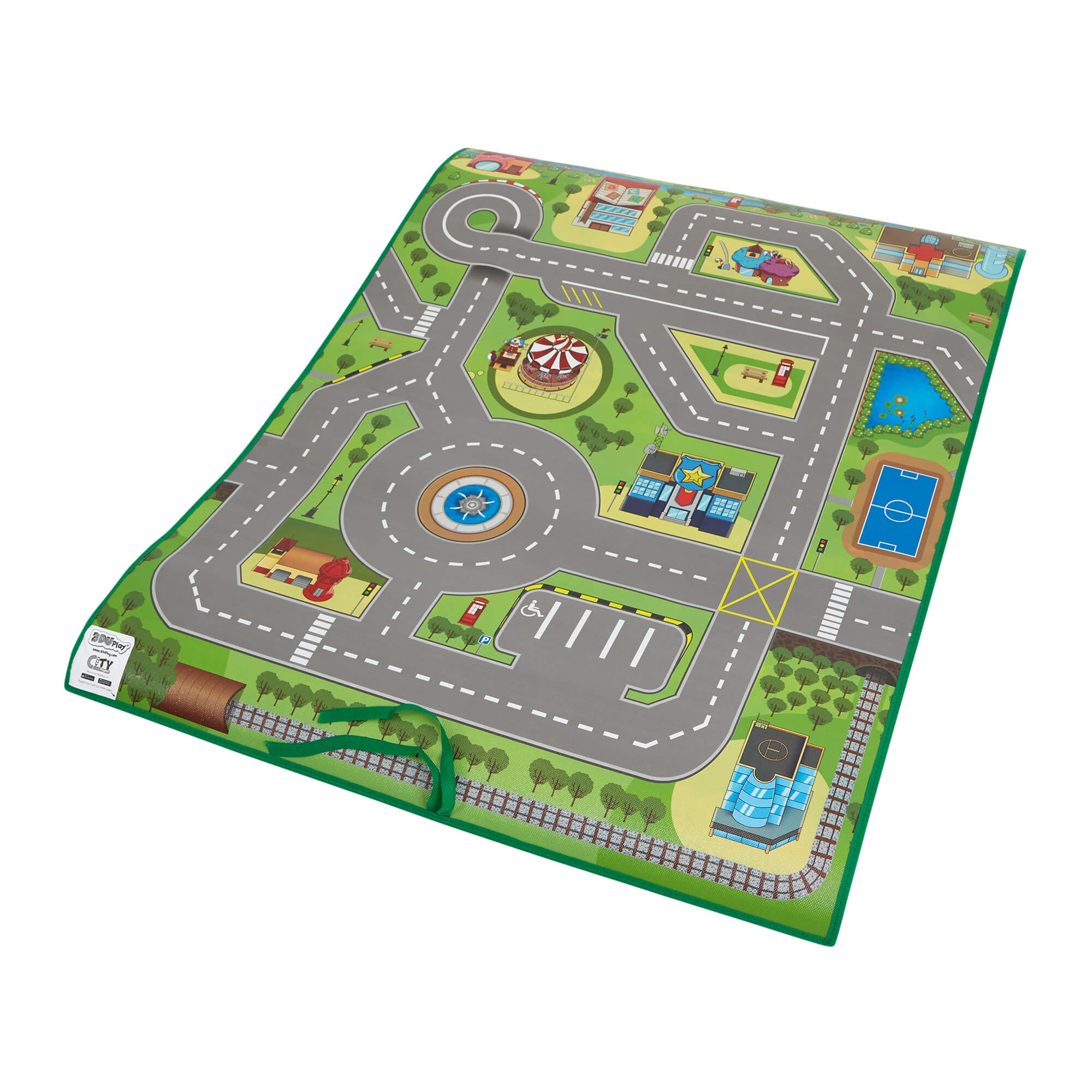 Interactive Educational Mini City Rug Game Play Mat with App 1 www.littlehelper