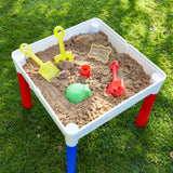  Och om de vill leka ute kan den användas som sand- och vattengrop.