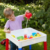  And if they fancy playing outside, it can be used as a sand and water pit.