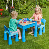 ideel for små børn at sidde ved og nyde leg, kunst- og håndværksaktiviteter eller nyde en picnic i haven.
