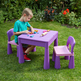 Les tables sont légères mais robustes et peuvent facilement être déplacées d'une pièce à l'autre ou dans le jardin