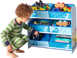 La unidad de almacenamiento de juguetes es ideal para guardar juguetes, libros y juegos.
