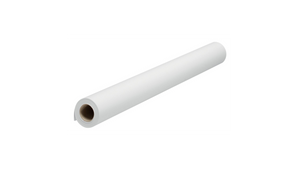 Witte ezel en tafelpapier | 30 cm breed x 25 m lang | 70 gsm gewicht