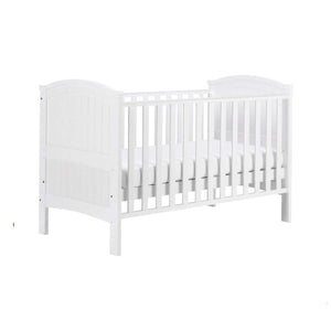This Sunshine cot bed has three adjustable base heights, making it easier to pick up your newborn!