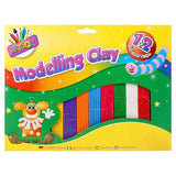 This childrens craft kit also incudes a 12 strip multi coloured plasticine