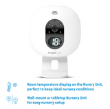 Angelcare Sensasure Wireless Baby Movement Monitor with Video 4.3" Screen | Infrared Night Vision |