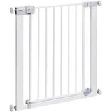 Barrière d'escalier en métal Safety 1st | fermeture automatique | barrière d'escalier blanche (73-80cm)