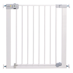 Safety 1st Metal Stair Gate | Auto Close | White Stair Gate (73-80cm)