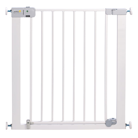 Safety 1st Metal Stair Gate | Auto Close | White Stair Gate (73-80cm)