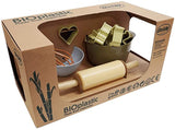 ensemble de pâtisserie en bioplastique 100 % recyclable de 11 pièces | éco-conscient | apprentissage montessori | 2 ans+