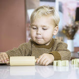 set para hornear de bioplástico 100% reciclable de 11 piezas | eco-consciente | aprendizaje montessori | 2 años+