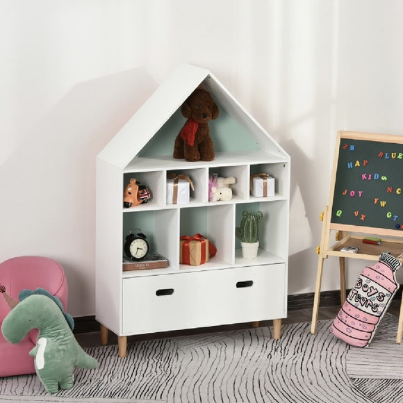 It's never too early to teach your little ones to tidy up their room with this clean-lined storage unit.