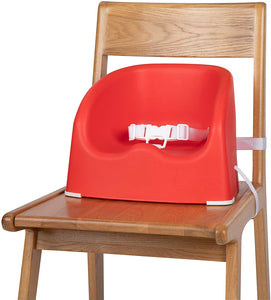 مقعد مُعزز للأطفال يوميًا للطاولة | مقعد التغذية | أحمر