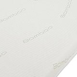 The mattress features a waterproof membrane that can be moved to give protection where needed