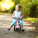 Tots will fall in love with this balance bike, quickly learning to ride and steer. 