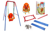 Simple assembly required on this outdoor baby swing with easy to follow instructions