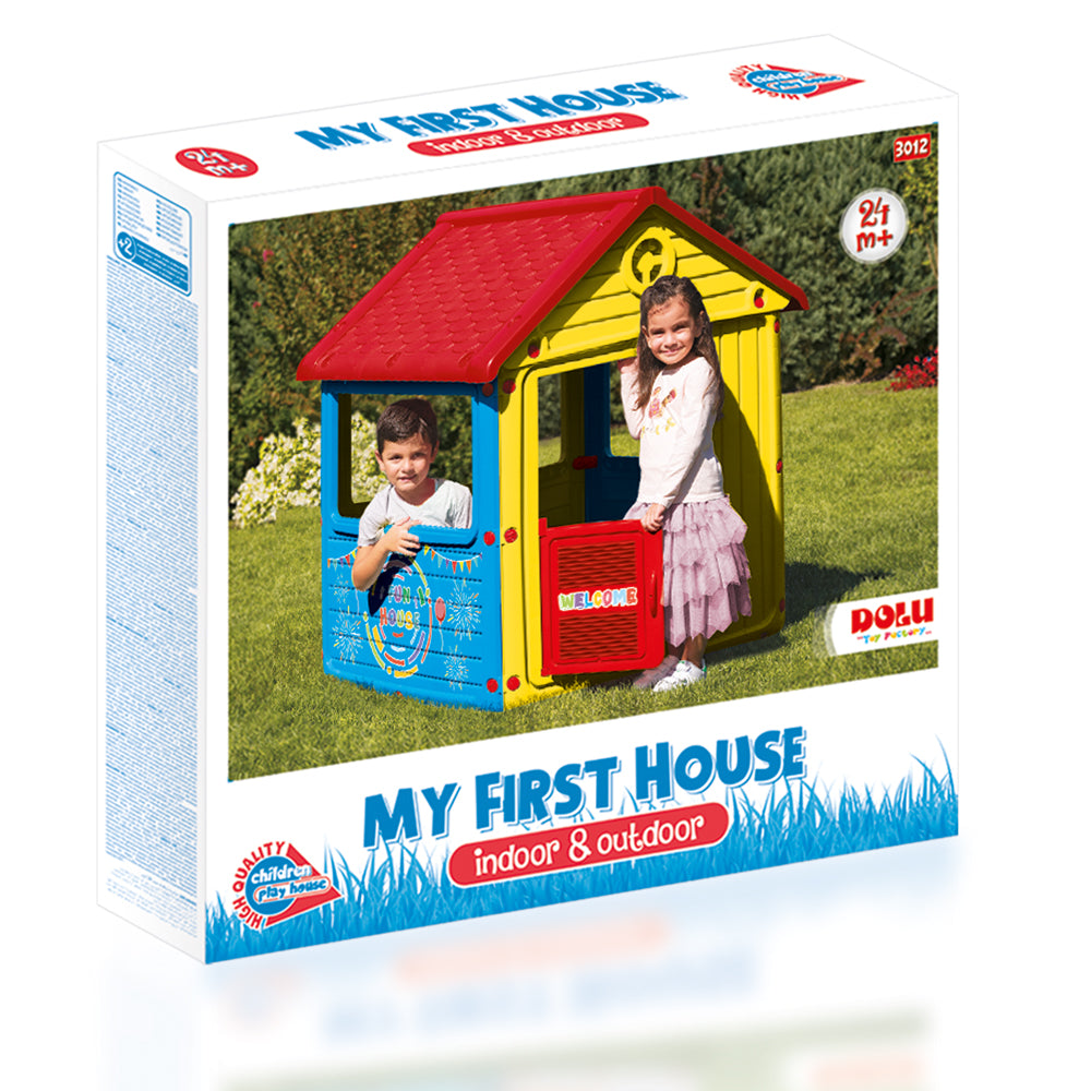 Washable Kids Playhouse - Paint Again & Again Indoor/Outdoor Play Home With Door & Windows
