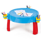 3-in-1  Indoor & Outdoor Sand & Water Table | Multi Play Station with Drawing Top Perfect to keep them occupied throughout