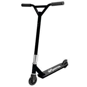 Trottinette Monster Pro légère avec plateau en aluminium | Trottinette cascadeuse à pousser, donner des coups de pied et sauter | Noir Permettez à votre enfant d'arriver avec style