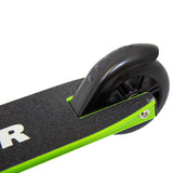Lightweight Monster Pro Scooter with Aluminium Deck| Push, Kick & Jump Stunt Scooter | Green With a range of colours to