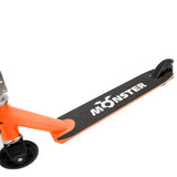 Lightweight Monster Pro Scooter with Aluminium Deck| Push, Kick & Jump Stunt Scooter | OR With a range of colours to chose
