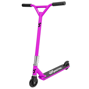 Lightweight Monster Pro Scooter with Aluminium Deck| Push, Kick & Jump Stunt Scooter | Pink Allow your kid to arrive in style